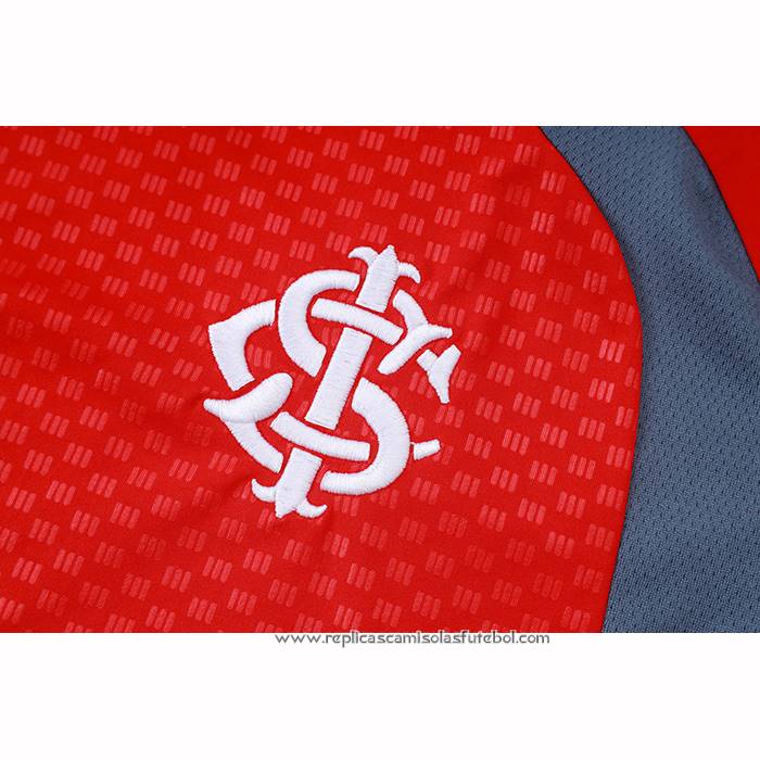 Fato de Treino SC Internacional 2026-2027 Manga Curta Vermelho - Calcas Curta